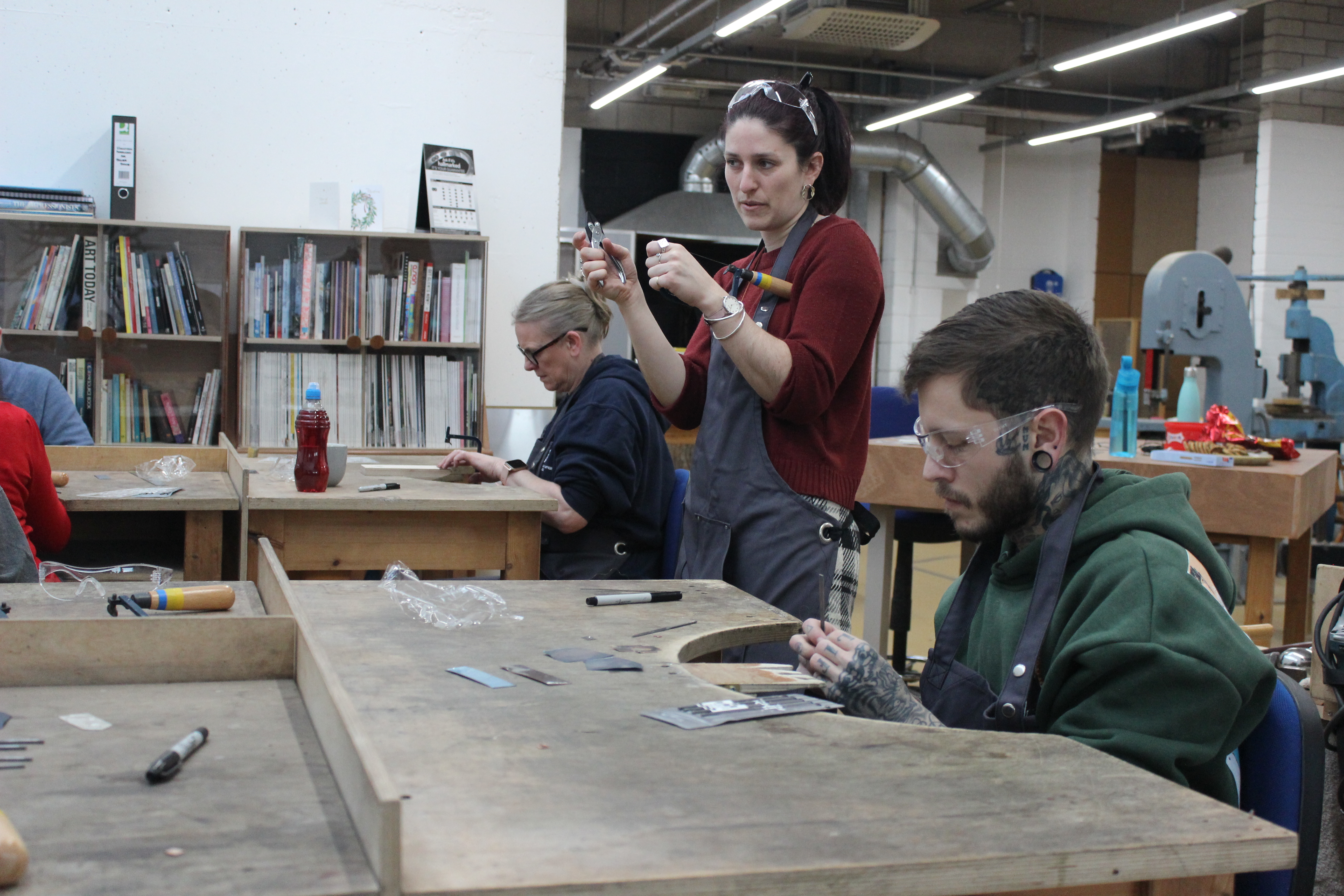 Staff Training at Silver Space at Yorkshire Artspace