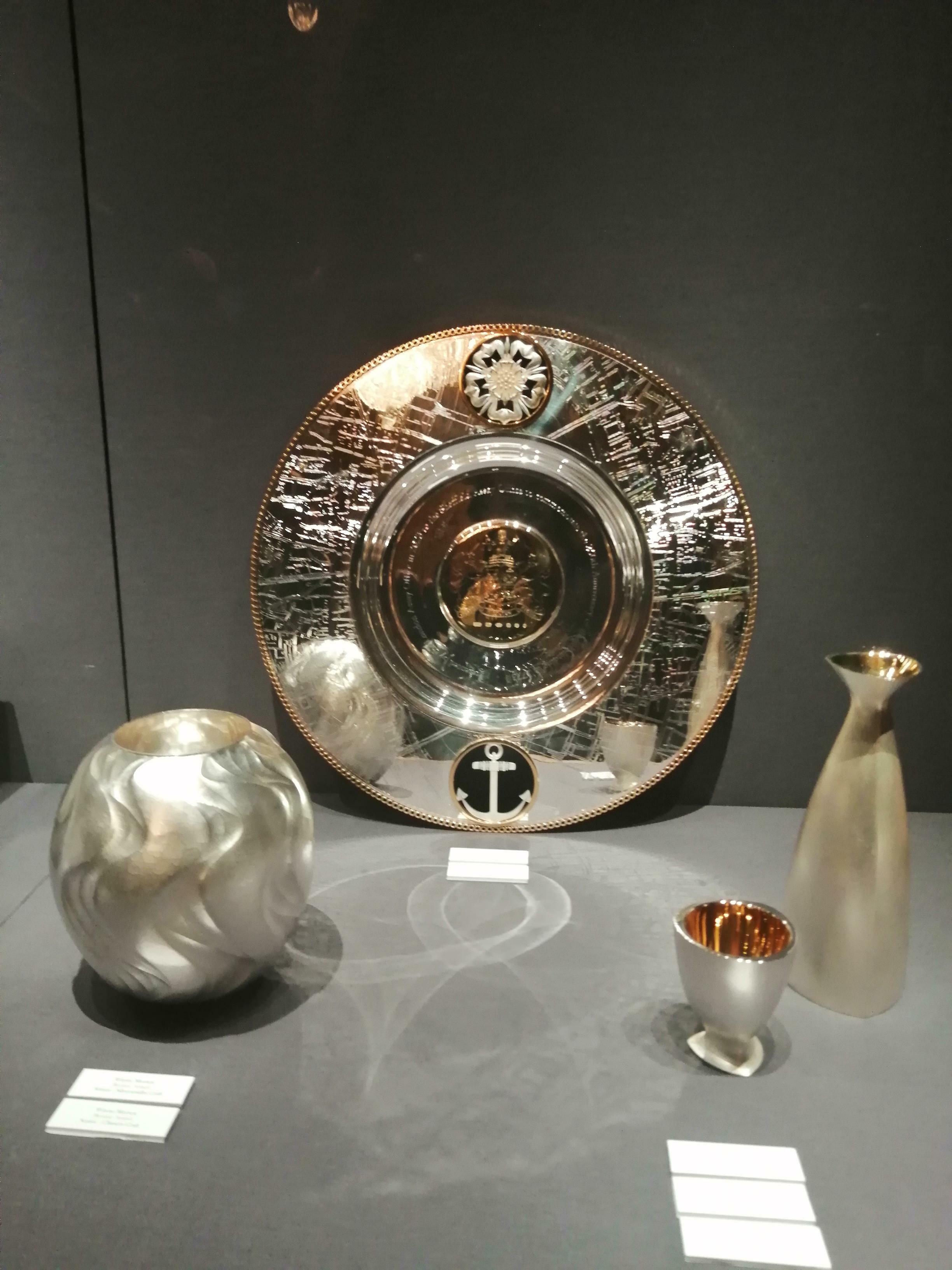 Silver display by Ben Ryan - Sheffield Assay Office