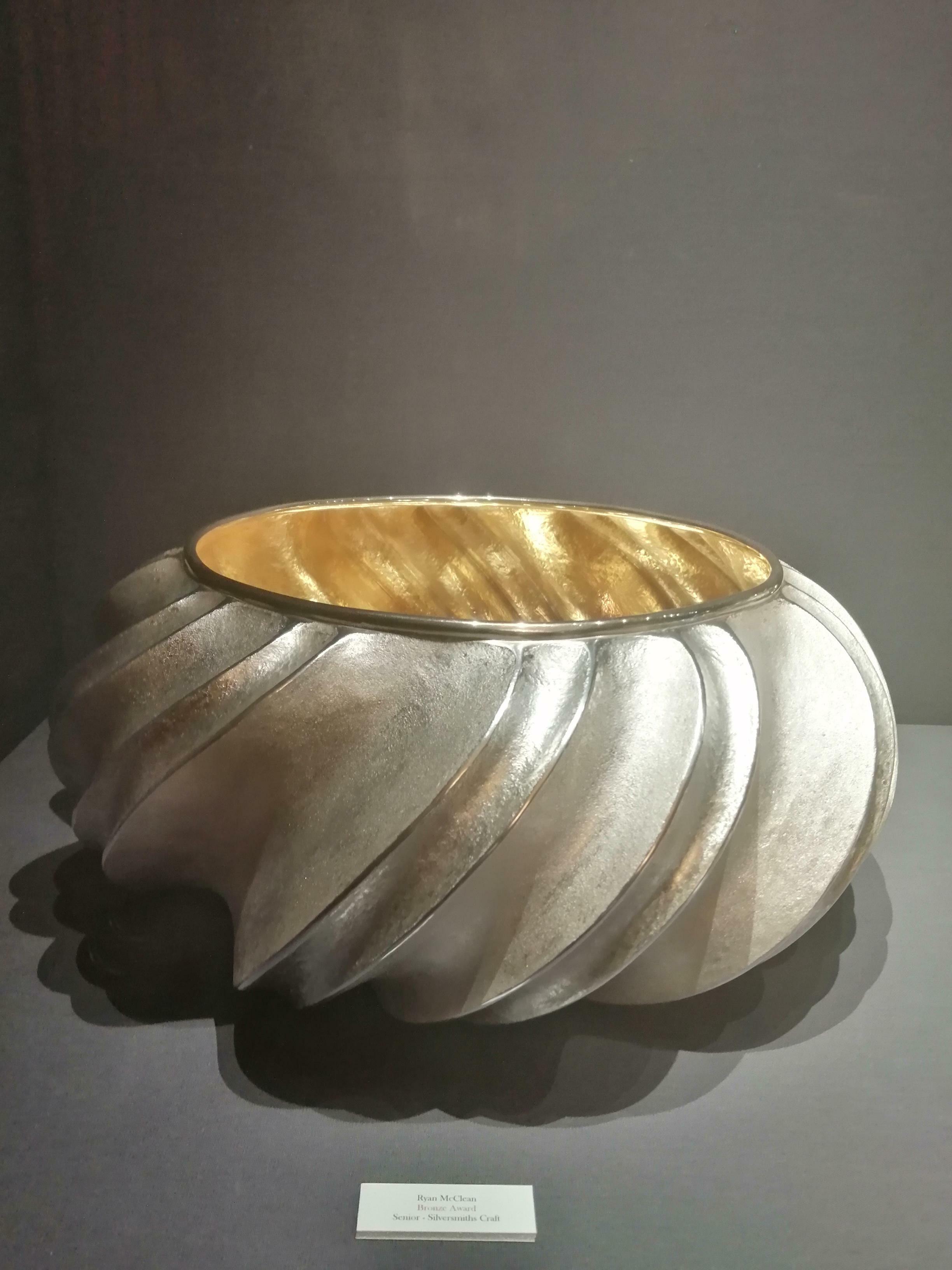 Silver display by Ryan McClean - Sheffield Assay Office