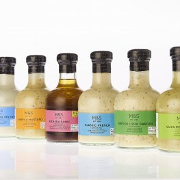 Beatson Clark Creates Smaller Stylish Bottle for M&S Dressings