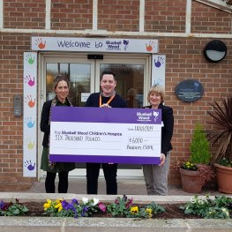 Glass Firm Gives Generously to Rotherham Hospices