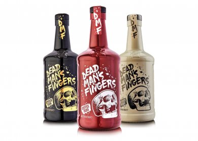 Embossed Bottle Gives New Look to Dead Man’s Fingers