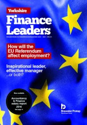 Yorkshire Finance Leaders Issue 1 April 2106