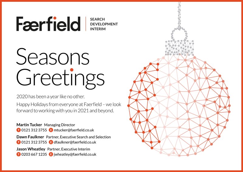 Season's Greetings from Faerfield