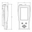 Parker Meggitt FW Bell 5270 Gauss Meter - Dimensions
